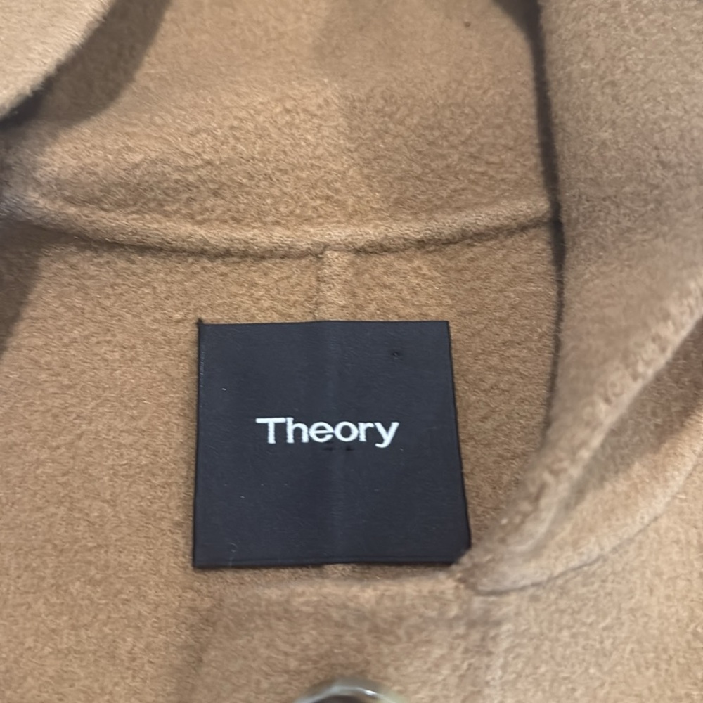 Theory cashmere blend coat. Medium. Barely worn. - Picture 10 of 15
